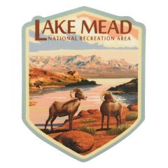 Lake Mead National Rec. Area Sticker - Bighorn Sheep Badge