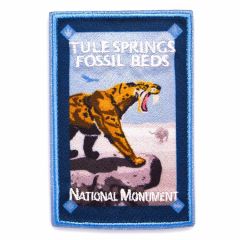 Tule Springs Fossil Beds National Monument Patch - Woven Logo