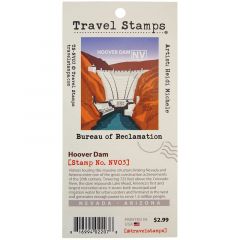 Hoover Dam Travel Stamp