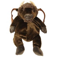 American Bison Plush Backpack