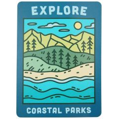 Explore Coastal Parks Sticker