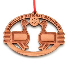 Bandelier National Monument Wood Ornament