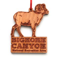 Bighorn Canyon National Rec. Area Wood Ornament